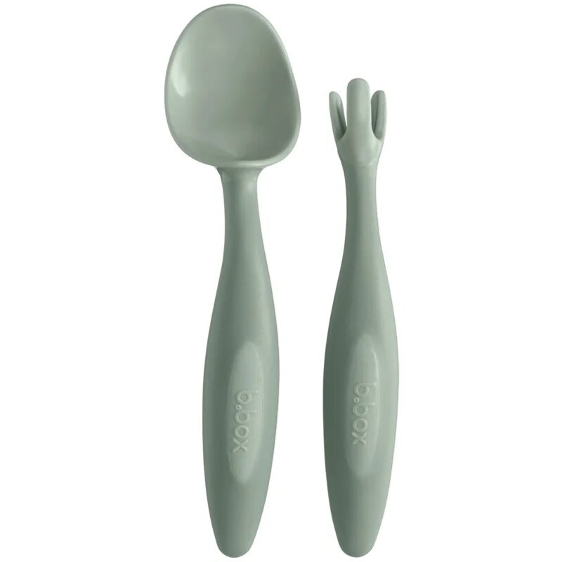 B.Box Gelato Cutlery pribor za otroke Sage 9m+ 2 kos