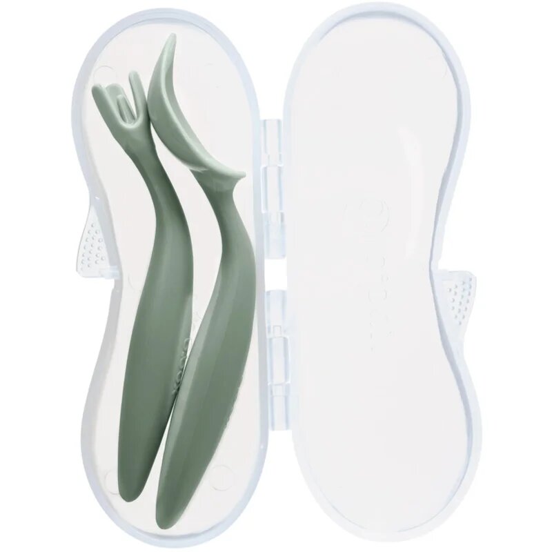 B.Box Gelato Cutlery pribor za otroke Sage 9m+ 2 kos