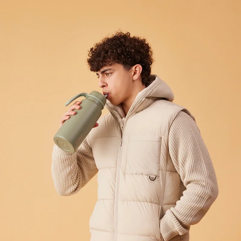 B.Box Insulated Flip Top Bottle termovka Olive 1 kos