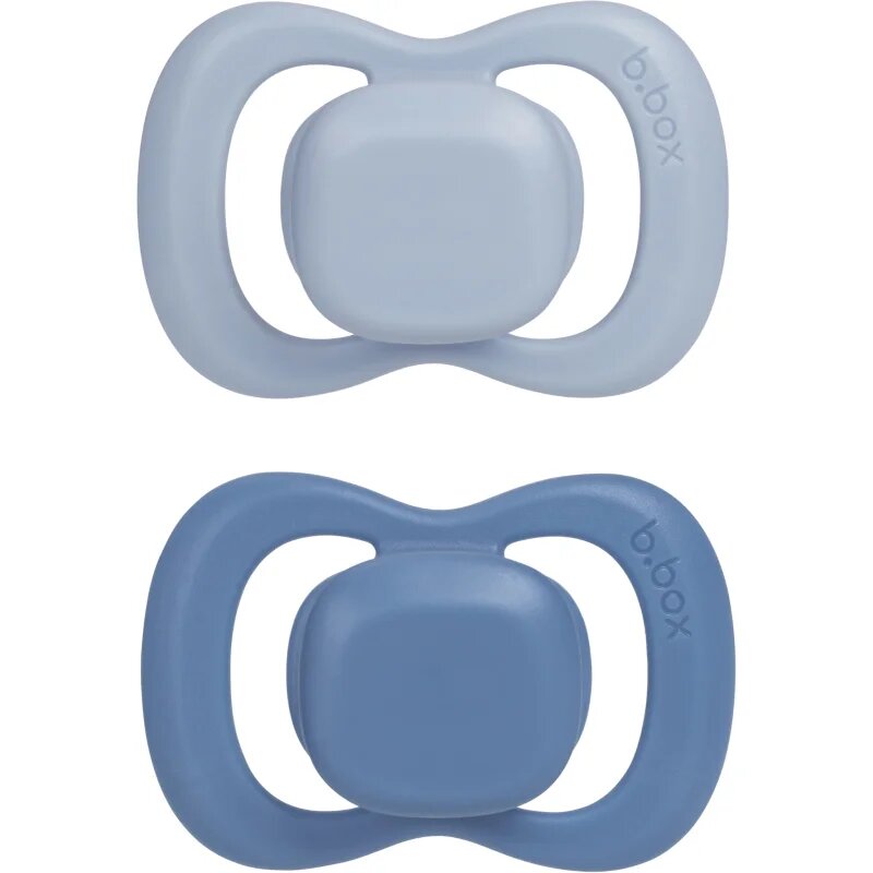 B.Box Natural Rubber 0-6m duda Ocean/Sky 2 kos