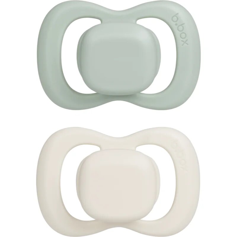 B.Box Natural Rubber 6m+ duda Sage/Vanilla 2 kos