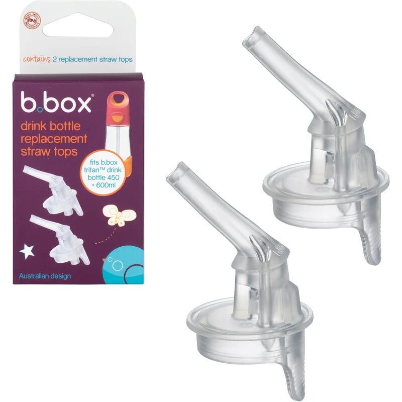 B.Box Replacement Straw Tops cucelj za stekleničko 2 kos