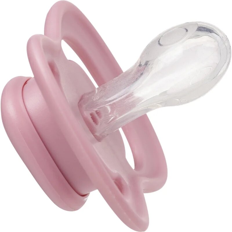 B.Box Silicone 6m+ duda Berry/Blush 2 kos
