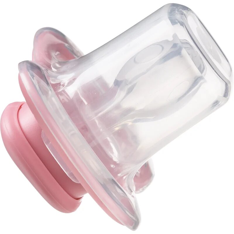 B.Box Silicone 6m+ duda Berry/Blush 2 kos