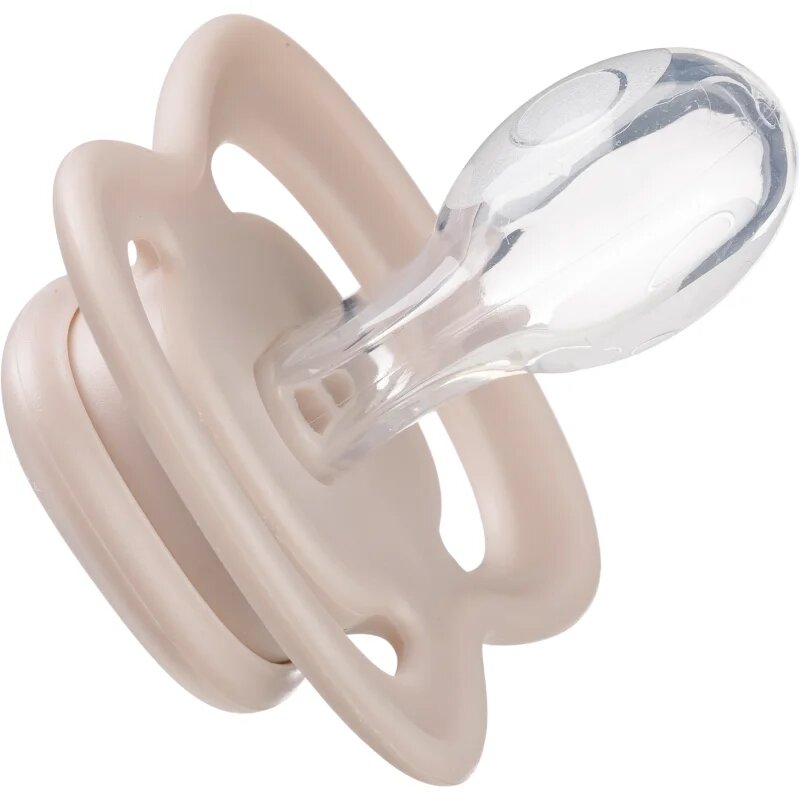 B.Box Silicone 6m+ duda Blush/Latte 2 kos