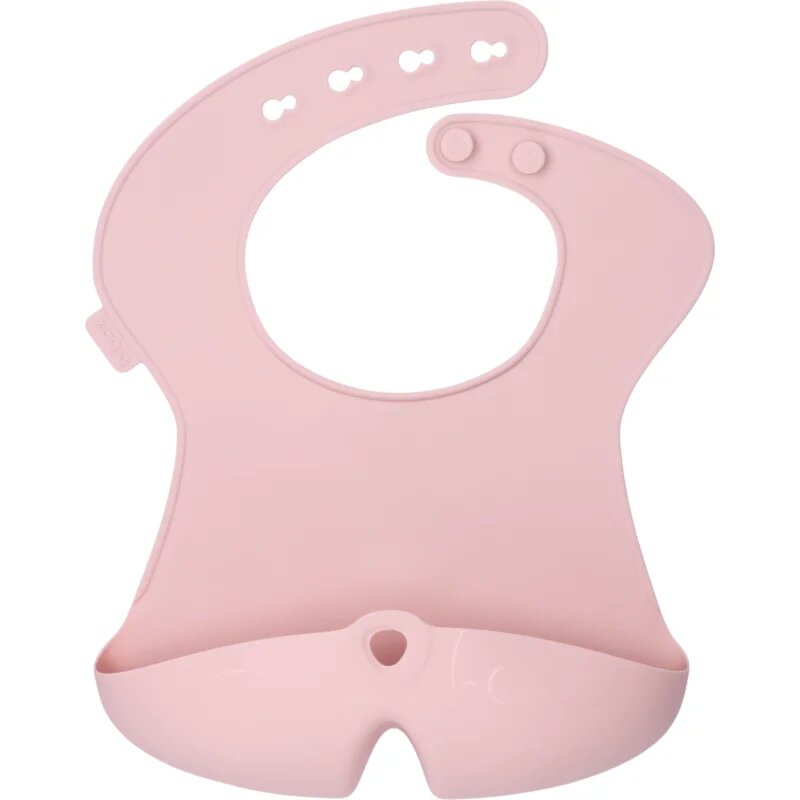 B.Box Silicone Bib slinček Blush 4m+ 1 kos