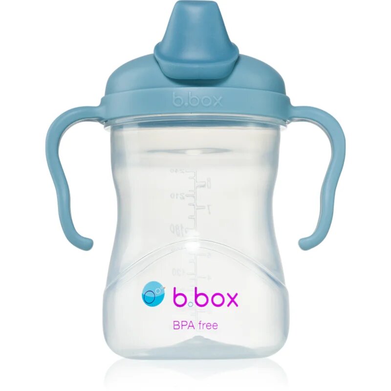 B.Box Spout Cup skodelica z ročaji Ocean 4m+ 1 kos