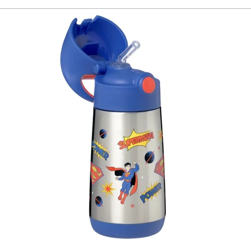 B.Box Superman termovka s slamico 350 ml
