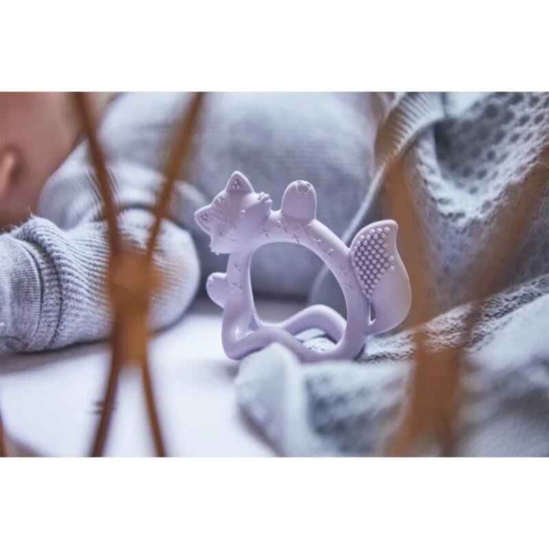 B.Box Teether grizalne zapestnice Purple 3m+ 1 kos