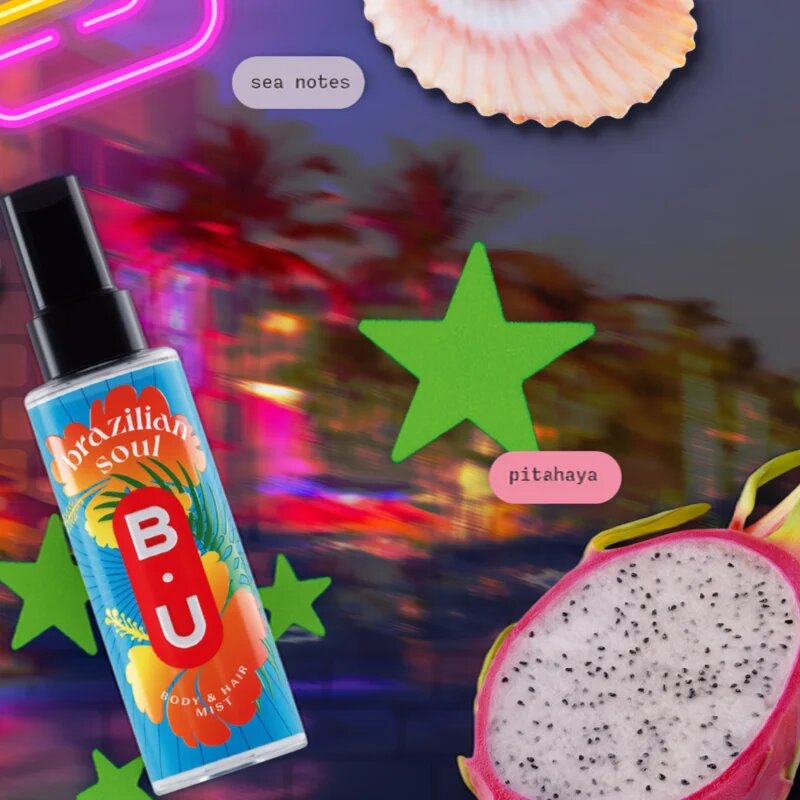 B.U. Brazilian Soul pršilo za telo za ženske 200 ml