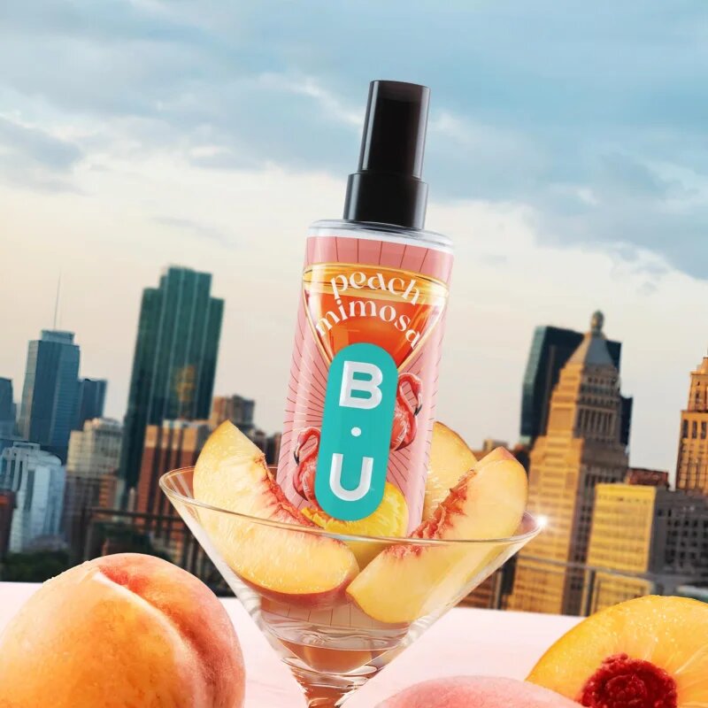 B.U. Peach Mimosa pršilo za telo za ženske 200 ml