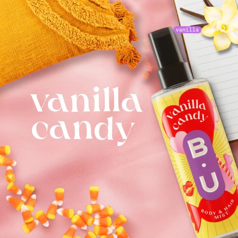 B.U. Vanilla Candy pršilo za telo za ženske 200 ml
