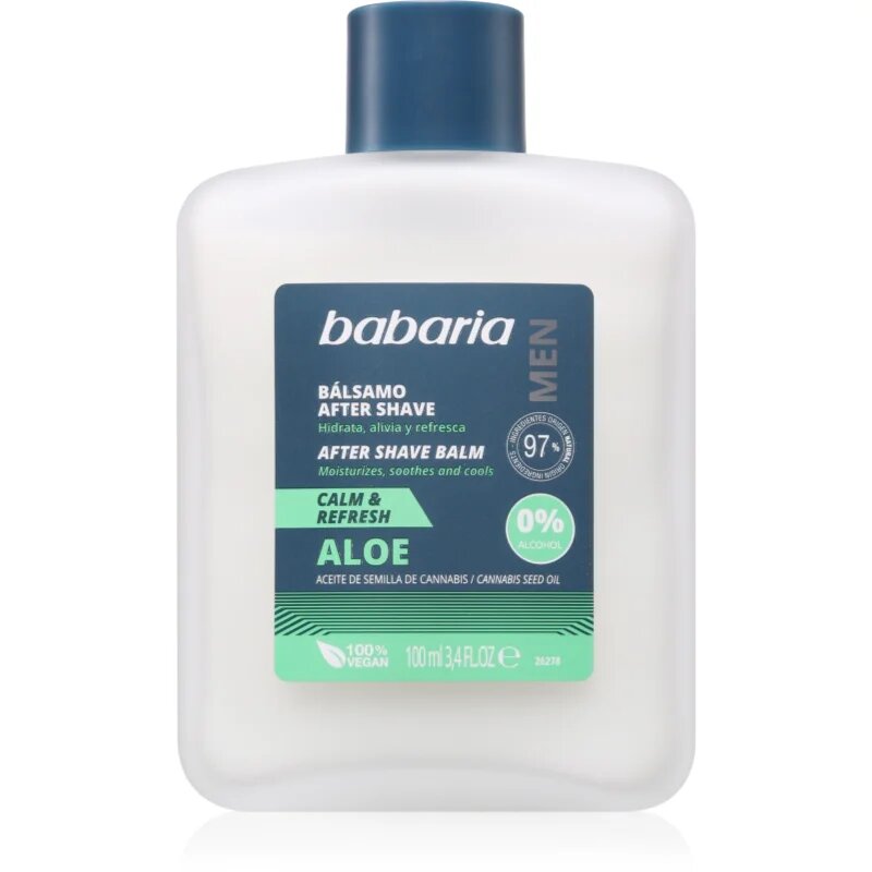 Babaria Aloe Vera balzam za po britju z aloe vero 100 ml