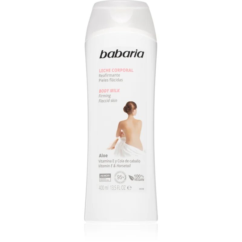 Babaria Aloe Vera losjon za učvrstitev kože z aloe vero 400 ml