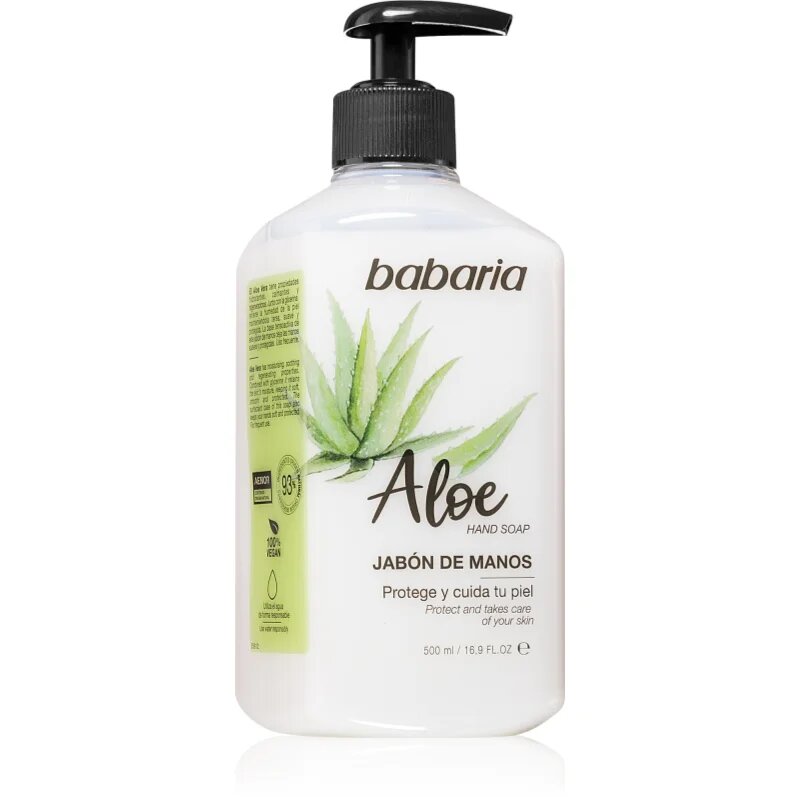 Babaria Aloe Vera milo z aloe vero 500 ml
