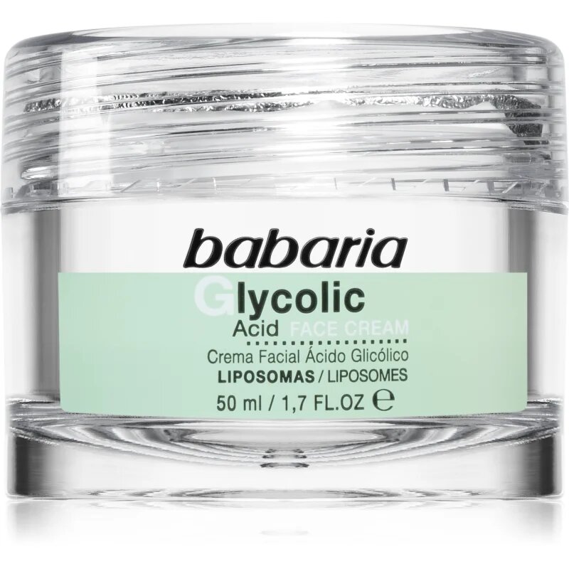 Babaria Glycolic Acid regeneracijska krema za obraz za noč 50 ml