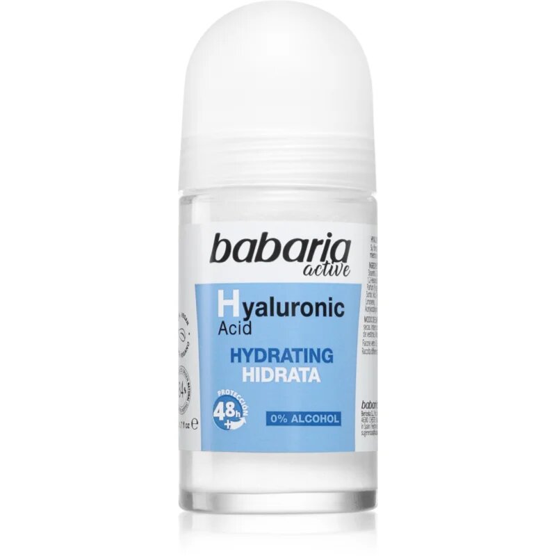 Babaria Hyaluronic Acid deodorant roll-on 50 ml