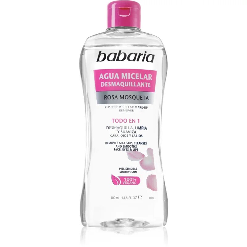 Babaria Rosa Mosqueta micelarna voda 400 ml