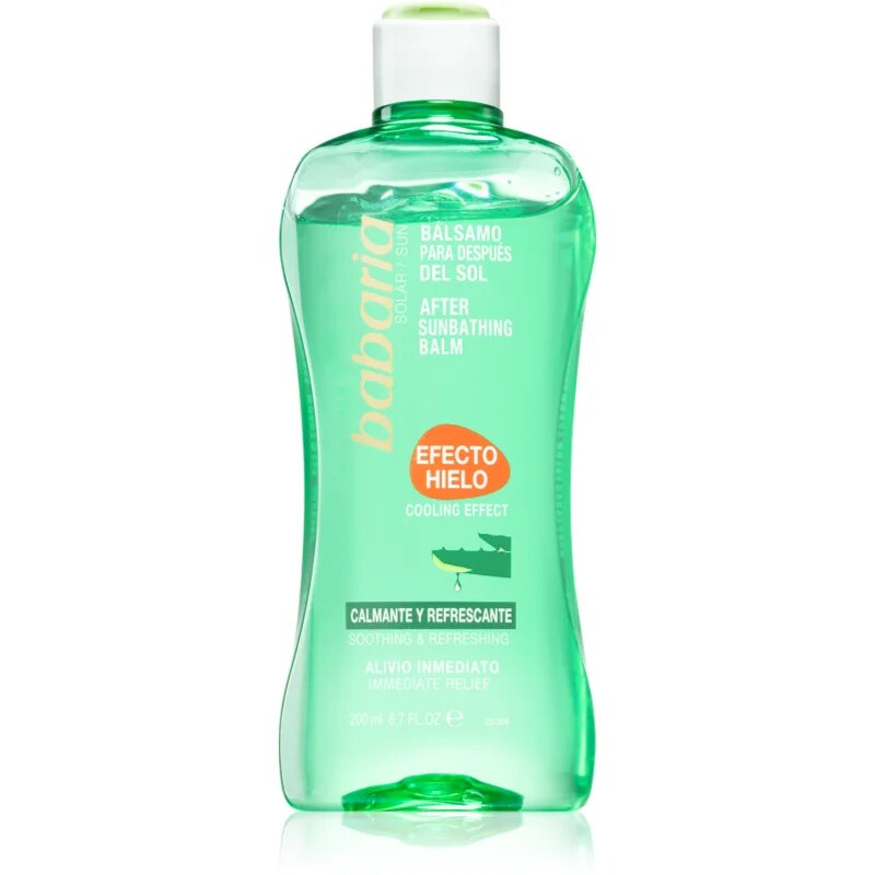 Babaria Sun Aloe hladilni gel po sončenju 200 ml