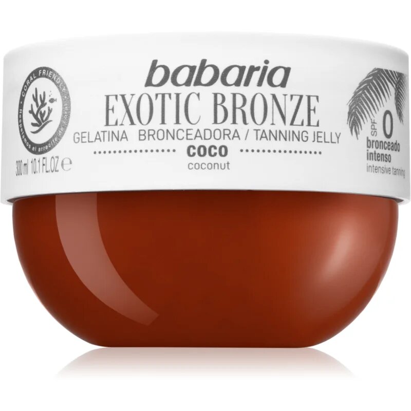 Babaria Tanning Jelly Exotic Bronze gel za telo za intenzivno porjavelost 300 ml