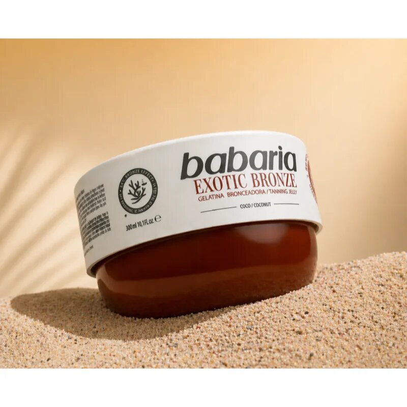Babaria Tanning Jelly Exotic Bronze gel za telo za intenzivno porjavelost 300 ml