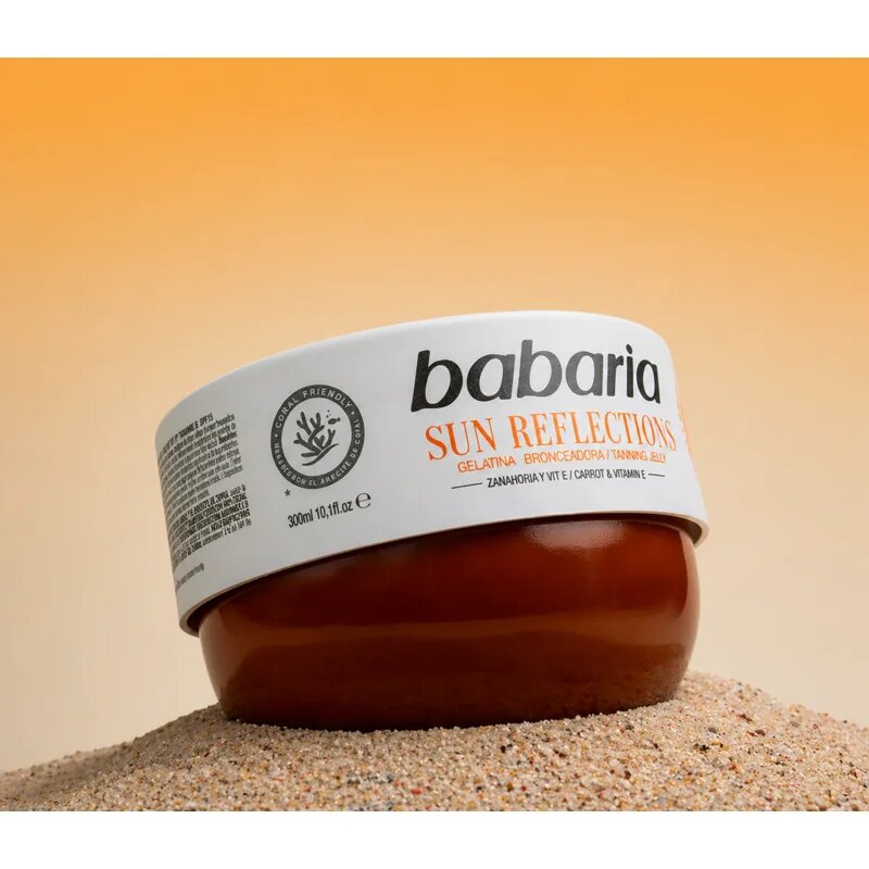 Babaria Tanning Jelly Sun Reflections zaščitni gel SPF 15 300 ml