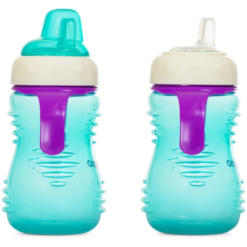Baboo Cup with Silicone Spout skodelica s silikonskim ustnikom Mint 6m+ 260 ml