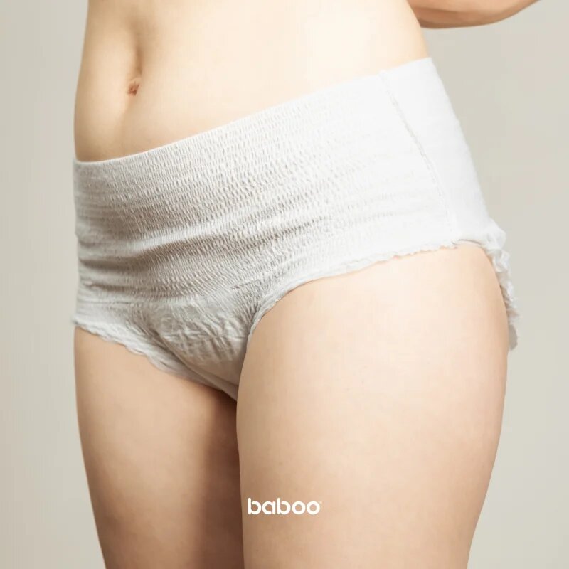 Baboo Disposable Absorbing Pants hlačne plenice za enkratno uporabo velikost L 5 kos