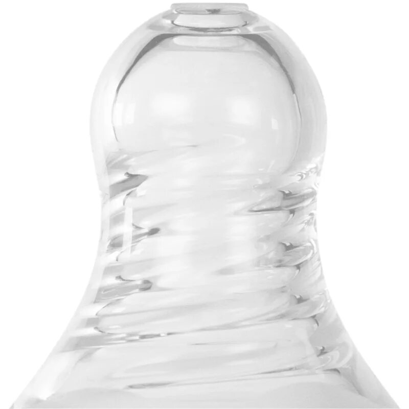 Baboo Liquid Silicone Teat Fast Flow cucelj za stekleničko Narrow Neck 6m+ 2 kos