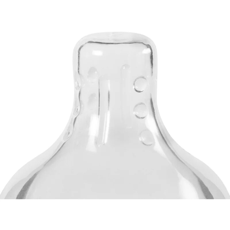 Baboo Liquid Silicone Teat Thick Liquids cucelj za stekleničko 6m+ 2 kos