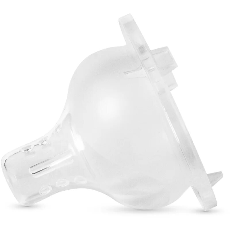 Baboo Premium Silicone Teat Medium Flow cucelj za stekleničko 3m+ 2 kos