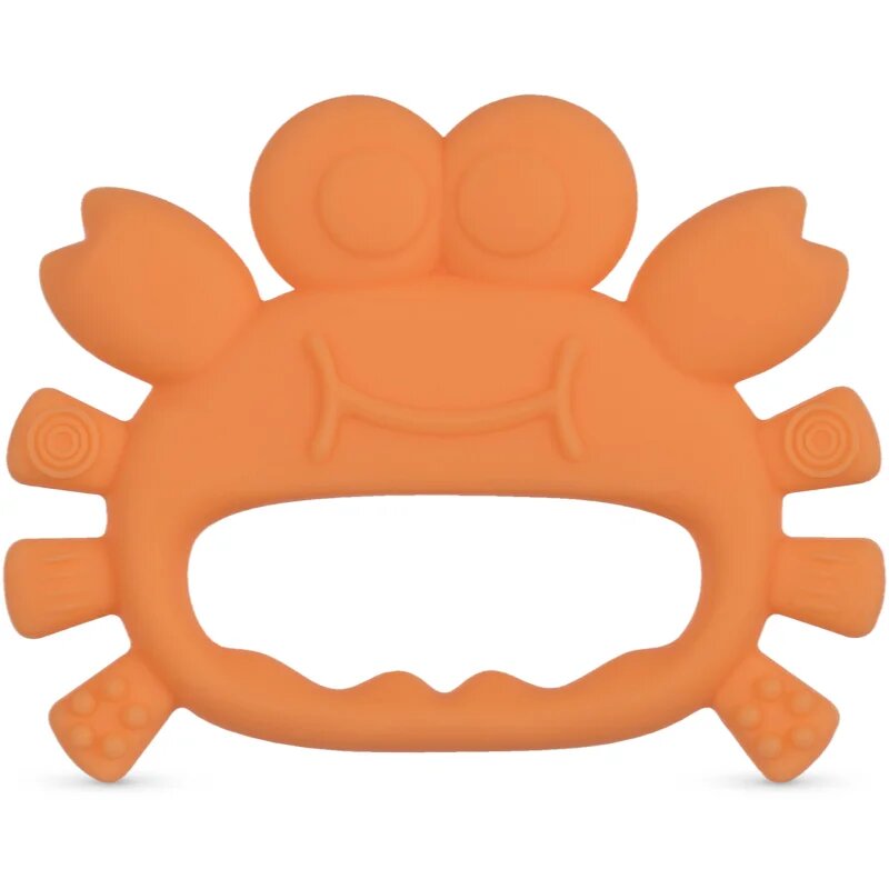 Baboo Silicone Teether grizalo Crab 4m+ 1 kos