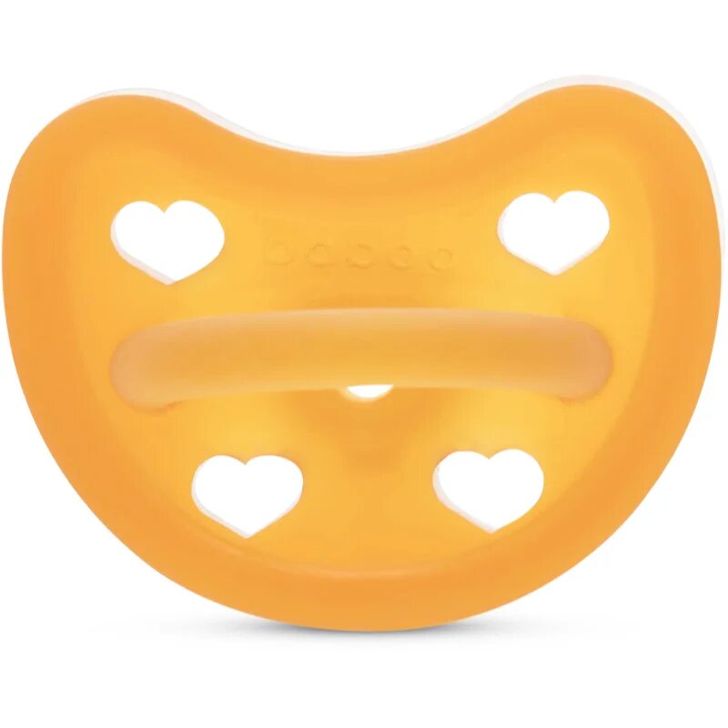 Baboo Soothers Round Latex duda 0m+ 1 kos