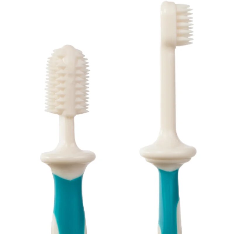 Baboo Toothbrush Set set zobne nege za dojenčke 6-12 m 2 kos