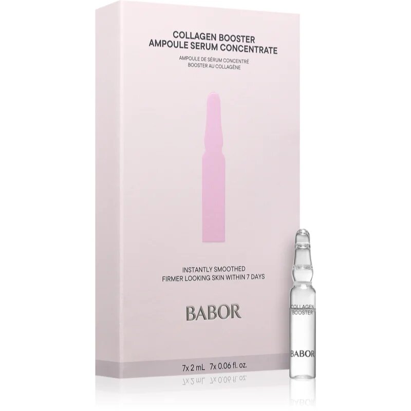 BABOR Ampoule Concentrates Collagen Booster serum za polnjenje gub z gladilnim učinkom 7x2 ml