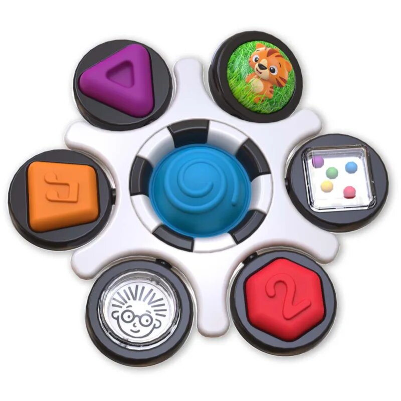 Baby Einstein Curiosity Clutch Twist & Pop aktivnostna igrača 3 m+ 1 kos