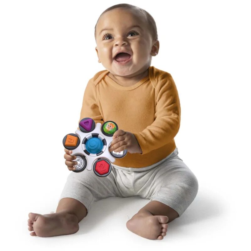 Baby Einstein Curiosity Clutch Twist & Pop aktivnostna igrača 3 m+ 1 kos