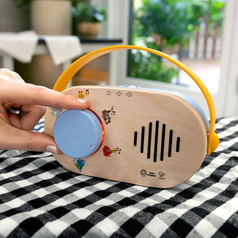 Baby Einstein Discovery Radio™ HAPE glasbena igrača 6m+ 1 kos