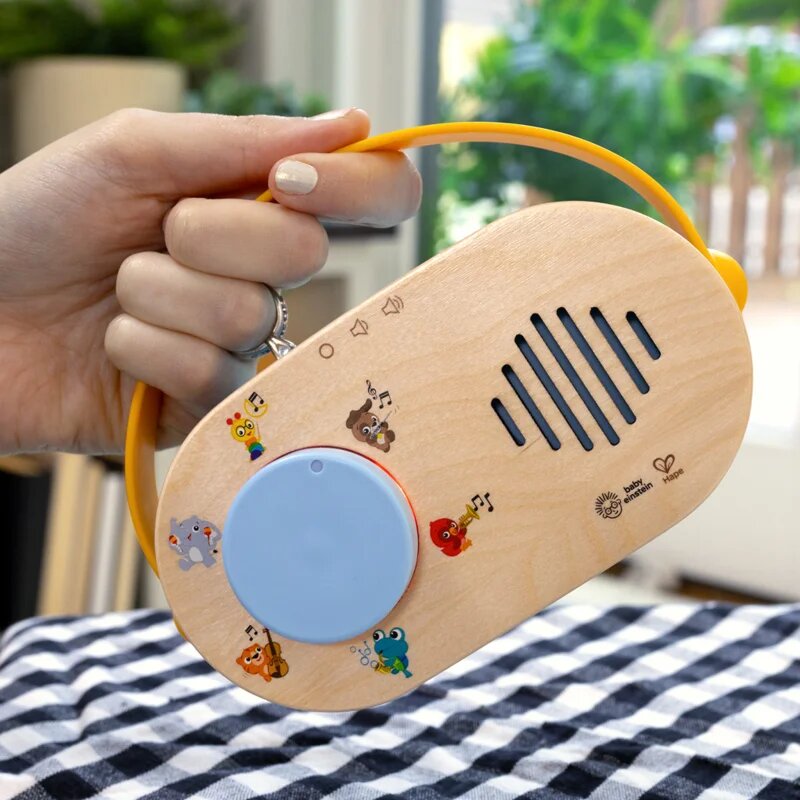Baby Einstein Discovery Radio™ HAPE glasbena igrača 6m+ 1 kos
