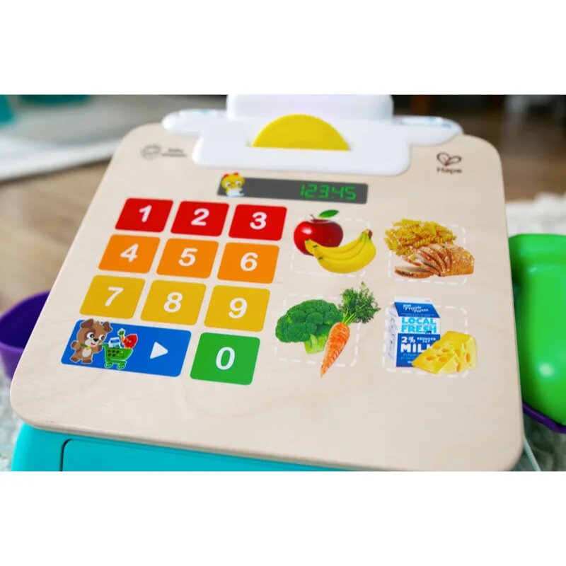 Baby Einstein Hape Magic Touch Cash Register aktivnostna igrača 9 m+ 1 kos