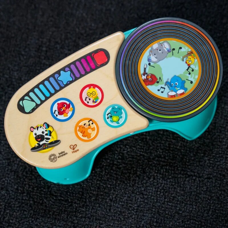 Baby Einstein Hape Magic Touch Gramofon DJ Discovery™ glasbena igrača 6m+ 1 kos