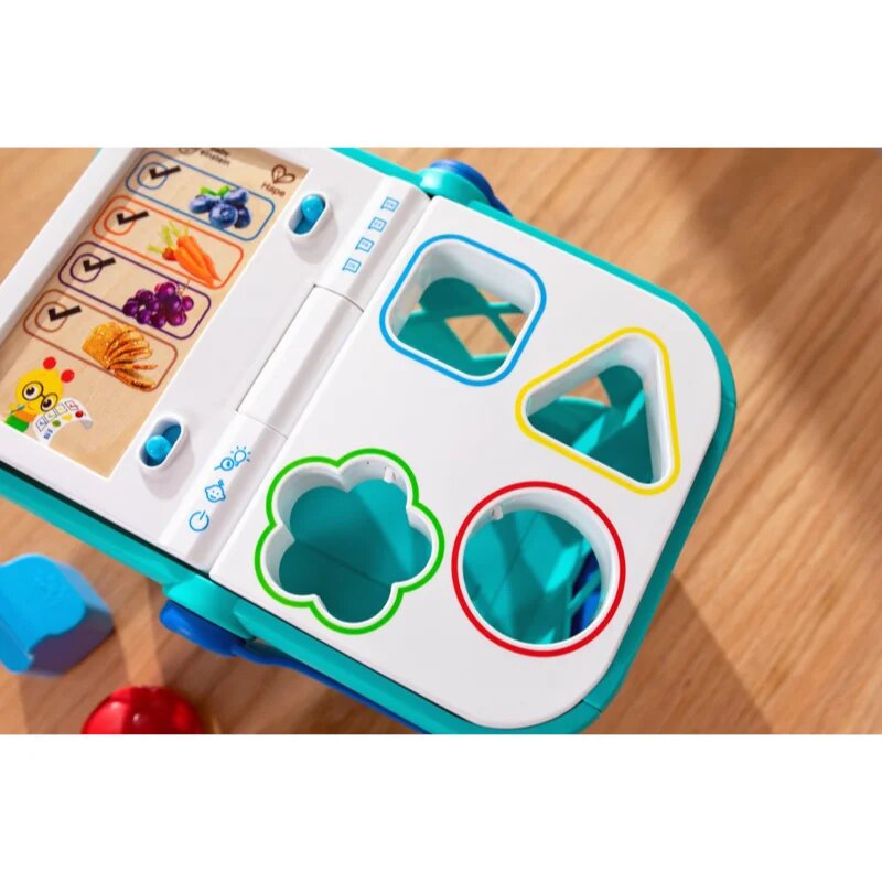 Baby Einstein Hape Magic Touch Shopping Basket aktivnostna igrača 9 m+ 1 kos
