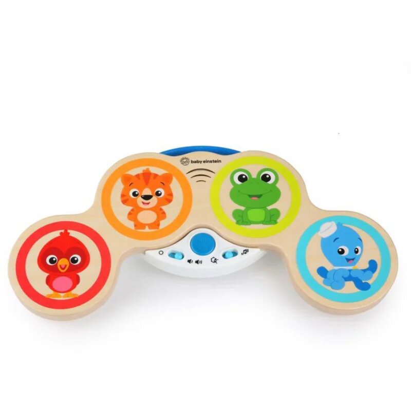 Baby Einstein Magic Touch Drums Wooden glasbena igrača iz lesa 6m+ 1 kos