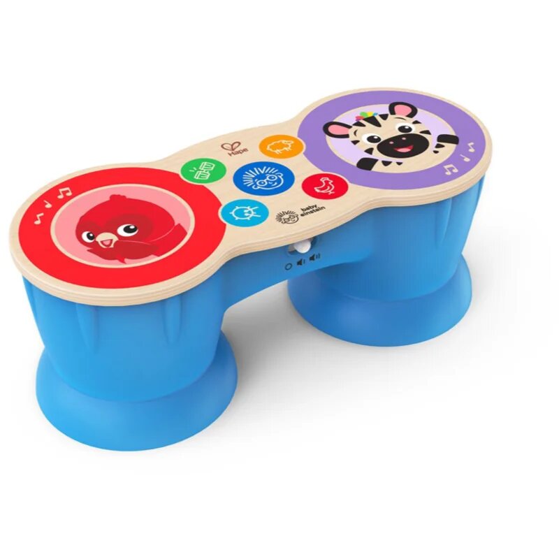 Baby Einstein Magic Touch Drums Wooden glasbena igrača iz lesa 6m+ 1 kos