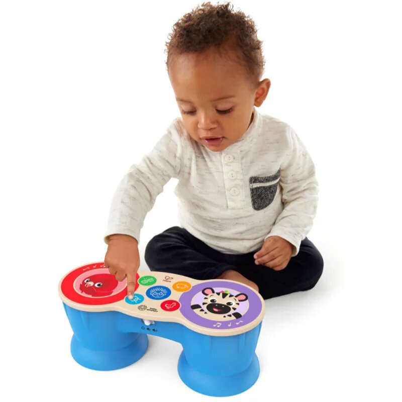 Baby Einstein Magic Touch Drums Wooden glasbena igrača iz lesa 6m+ 1 kos