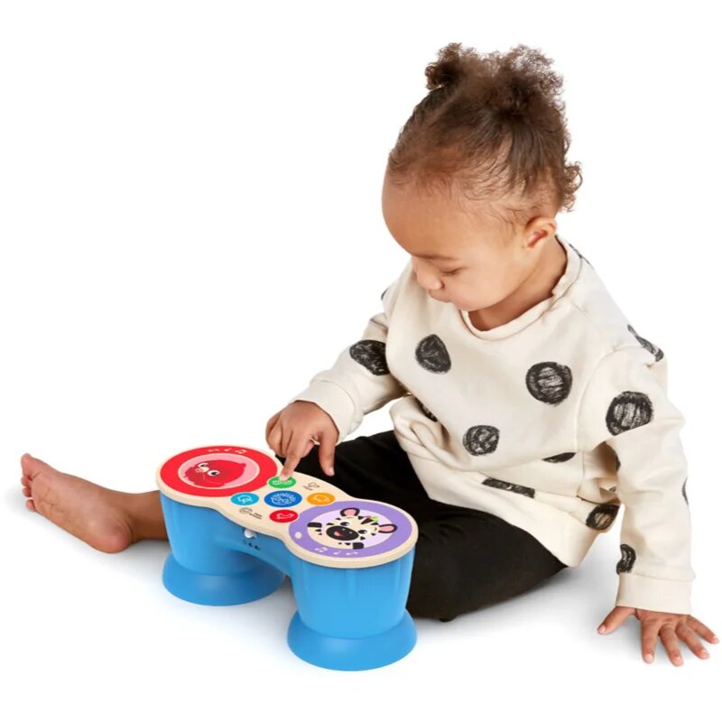 Baby Einstein Magic Touch Drums Wooden glasbena igrača iz lesa 6m+ 1 kos