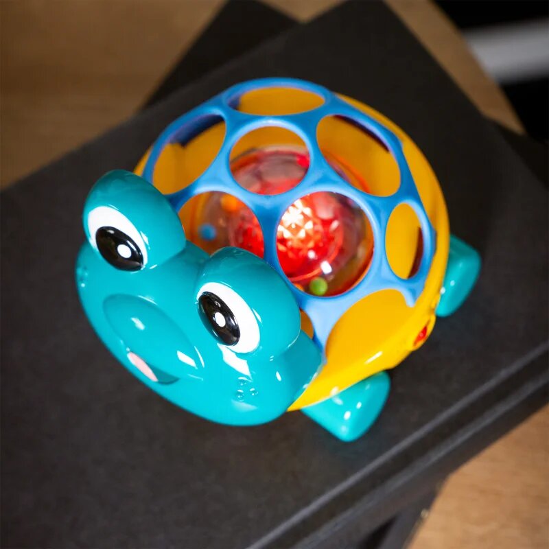Baby Einstein Neptune the Turtle™ Curious Car avtomobilček z ropotuljico 3 m+ 1 kos
