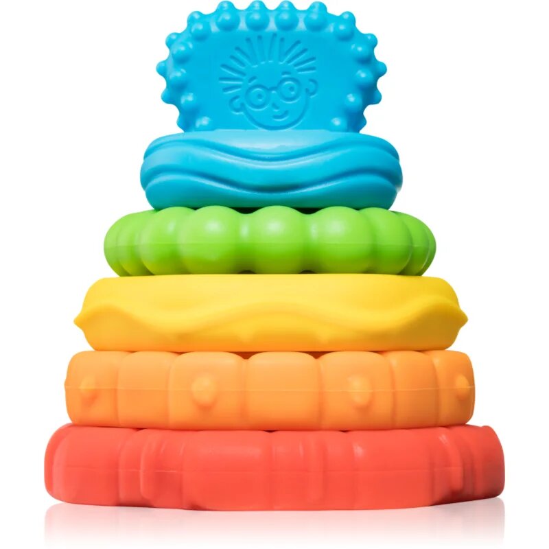 Baby Einstein Stack & Teethe™ grizalo 2 v 1 0 m+ 1 kos