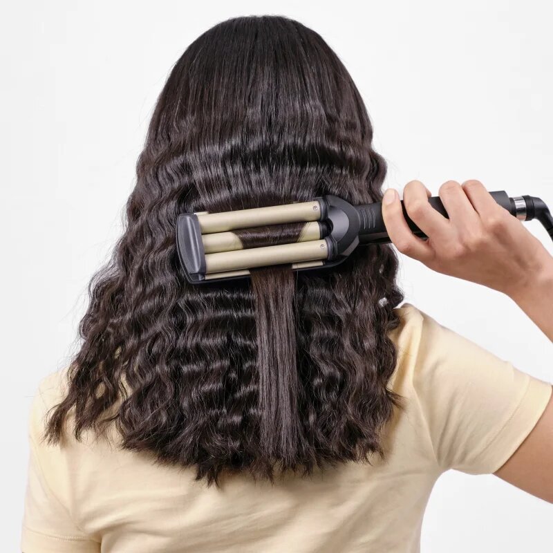 BaByliss Curlers Easy Waves kodralnik za trojne kodre za lase (C260E) 1 kos