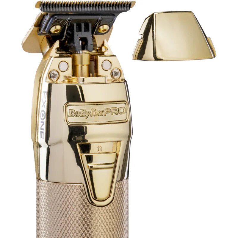 BaByliss PRO Fxone Skeleton FX799MBE profesionalni strojček za striženje las za natančno oblikovanje linije brade Gold 1 kos